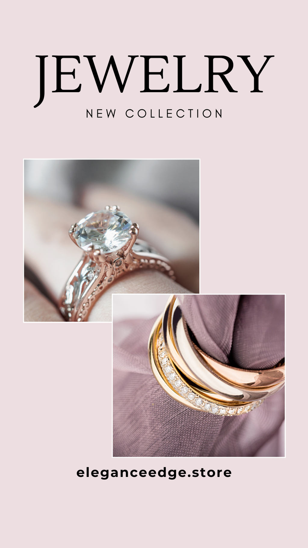 Clover Charm Bracelet - Black